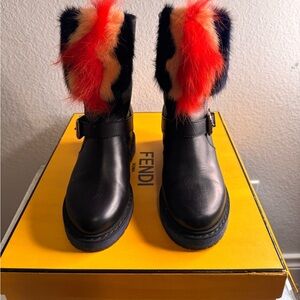 Fendi Fur Boots